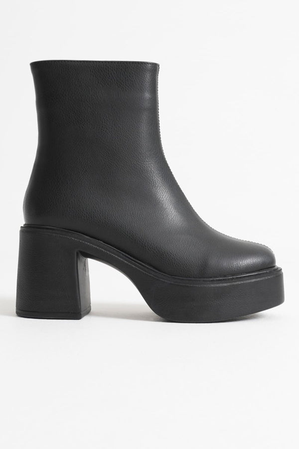 Scarpax Keti Kadın Siyah Topuklu Bot