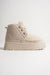 Scarpax Loana Kadın Kürklü Bej Kışlık Kalın Tabanlı Bot