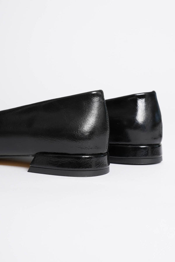 Scarpax Louise Kadın Siyah Günlük Kısa Topuklu Ayakkabı