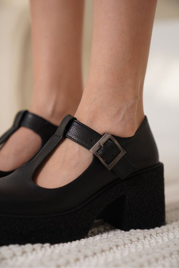 Scarpax Mathilda Kadın Siyah Günlük Ayakkabı