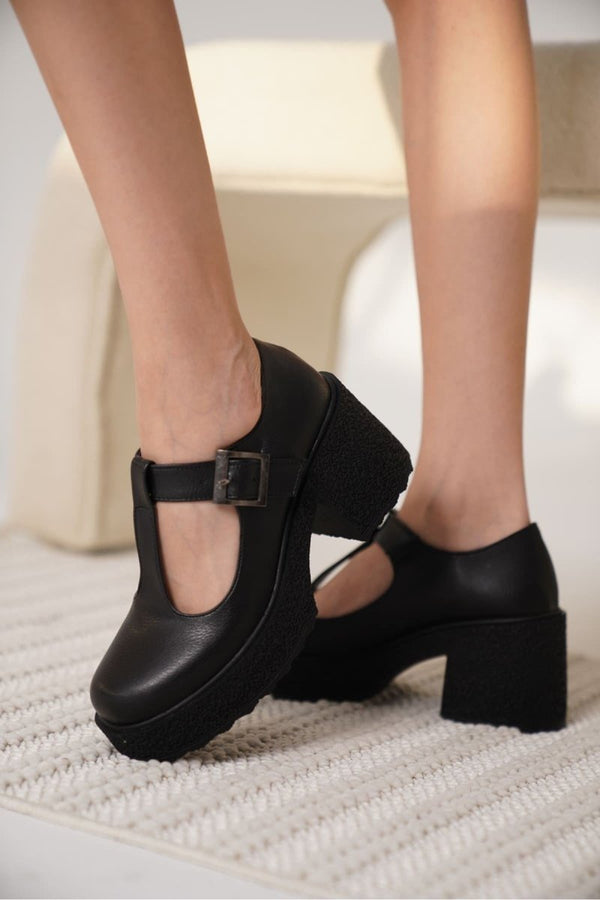 Scarpax Mathilda Kadın Siyah Günlük Ayakkabı