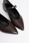 Scarpax Meredith Kadın Acı Kahve Günlük Kısa Topuklu Ayakkabı