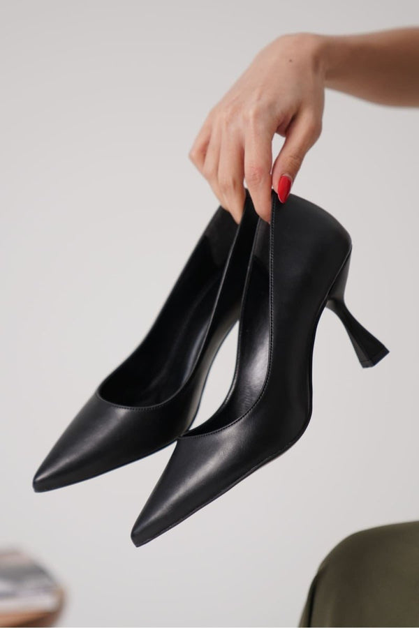 Scarpax Monica Mat Siyah Kadın Stiletto