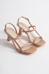 Scarpax Monya Kadın Nude Topuklu Sandalet