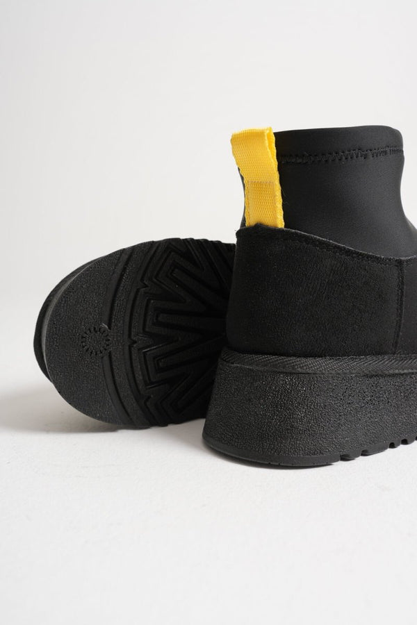 Scarpax Nadia Kadın Siyah Kışlık İçi Kürklü Kalın Taban Bot