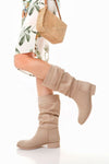 Scarpax Plod Bej Süet Çizme