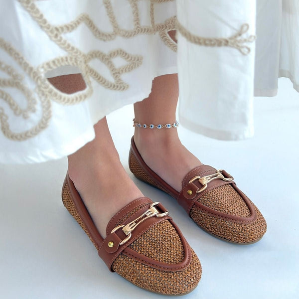 Scarpax Rain Taba Cilt Babet Ayakkabı