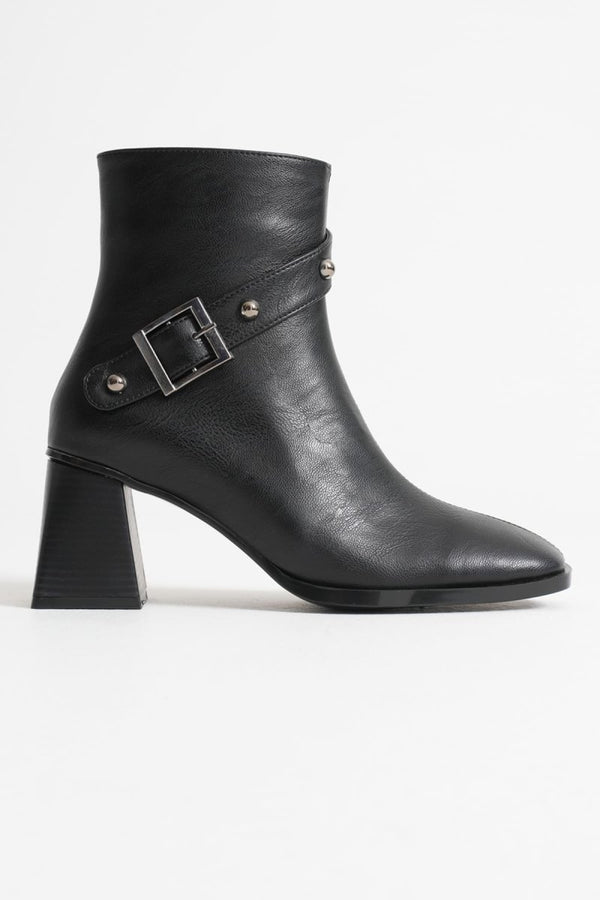 Scarpax Vera Kadın Siyah Topuklu Bot