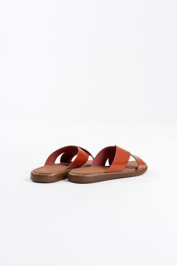 Scarpax Weasley Kiremit Hakiki Deri Terlik