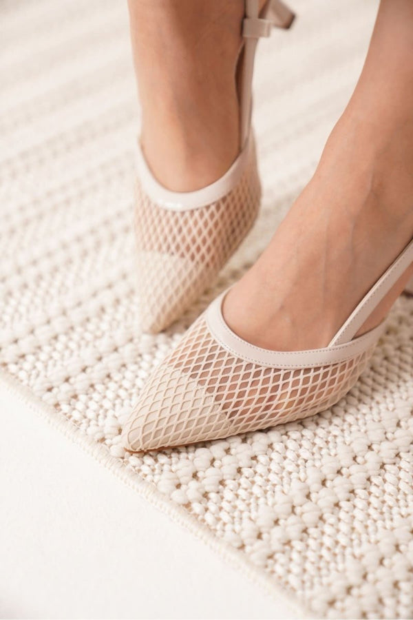 Scarpax Winstey Kadın Bej Topuklu Ayakkabı