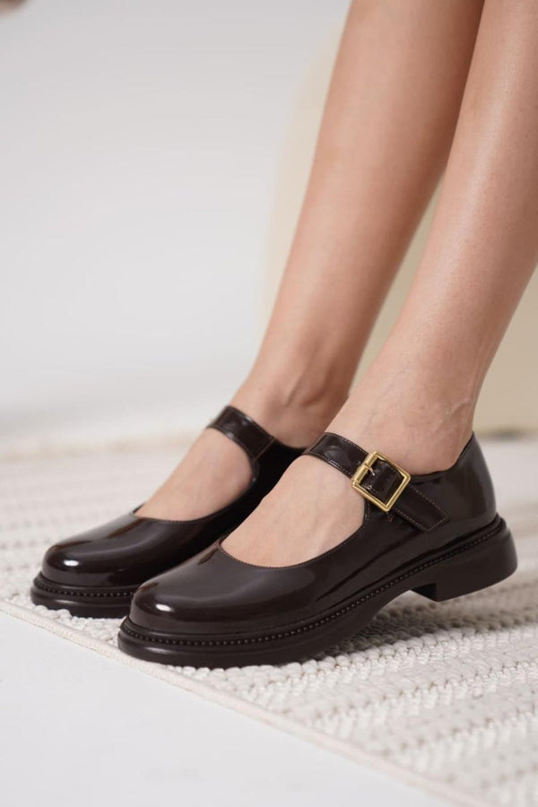 Scarpax Yokox Kahverengi Rugan Oxford Ayakkabı