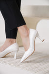 Scarpax Alexandra Kadın Beyaz Stiletto - SCARPAX