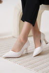 Scarpax Alexandra Kadın Beyaz Stiletto - SCARPAX
