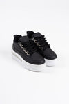Scarpax Alice Siyah Kadın Gizli Topuklu Sneaker