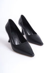 Scarpax Cordelia Kadın Mat Siyah Stiletto