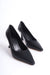 Scarpax Cordelia Kadın Mat Siyah Stiletto