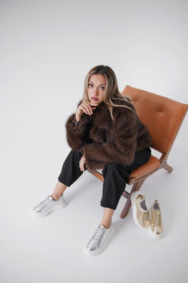 Scarpax Dina Kadın Altın Sneaker