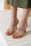 Scarpax Dorothy Topuklu Rose Gold Kadın Terlik
