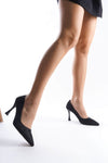 Scarpax Elise Siyah Kadın Stiletto