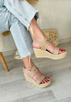 Scarpax Gitay Nude Cilt Dolgu Topuk Sandalet - SCARPAX