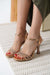 Scarpax Lilia Kadın Rose Gold Taşlı Sandalet