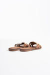 Scarpax Loose Taba Hakiki Deri Terlik