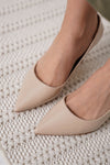 Scarpax Monica Nude Rugan Kadın Stiletto - SCARPAX