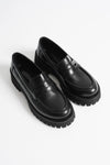 Scarpax Noir Kadın Günlük Siyah Loafer Ayakkabı