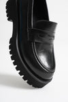 Scarpax Noir Kadın Günlük Siyah Loafer Ayakkabı