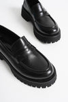 Scarpax Noir Kadın Günlük Siyah Loafer Ayakkabı