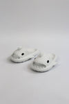 Scarpax WG500 Köpekbalığı Beyaz Unisex Tam Ortopedik Terlik Shark Slides Cocuk